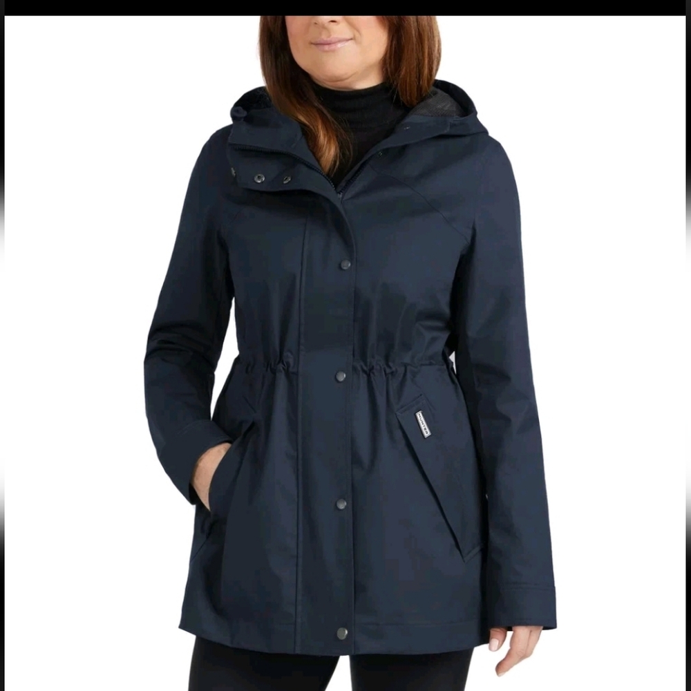 Hunter Women's Water Resistant Cooton Smock Jacket, Nwt